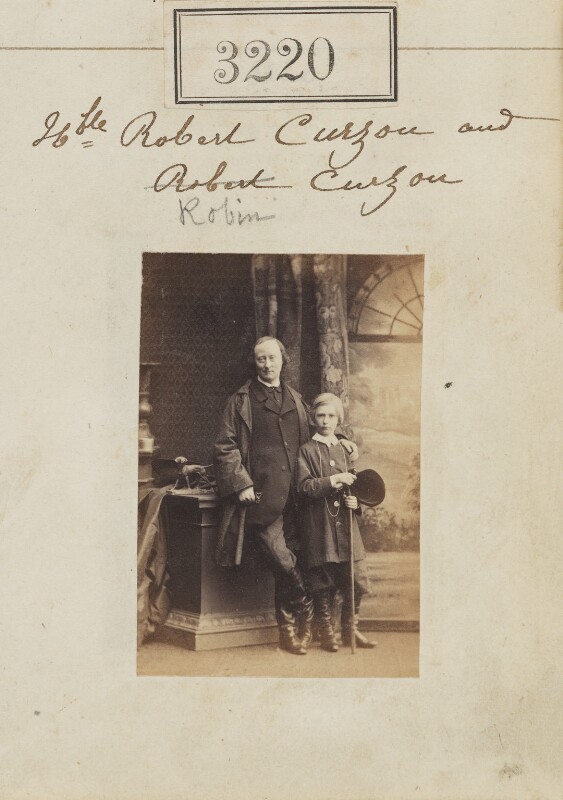Robert Curzon (1861, photograph)