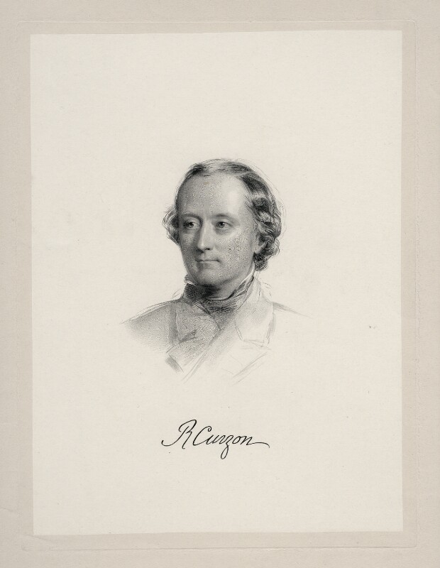 Robert Curzon (1859, engraving)