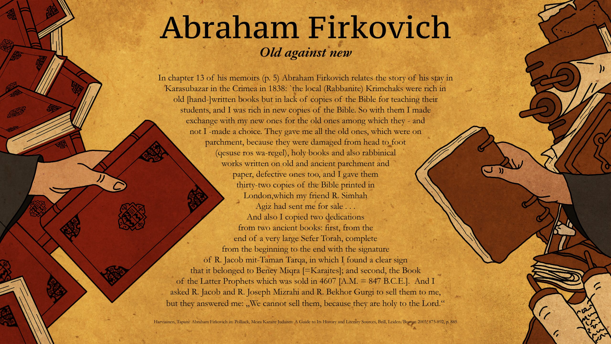 Abraham Firkovich, scene 2 (Maren Hillius)