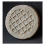 Byzantine bread stamp collected by Rogers (Palmyra, 13th CE-14th CE). London, British Museum, number 1864,0301.7, https://www.britishmuseum.org/collection/object/H_1864-0301-7 (© The Trustees of the British Museum, license: CC BY-NC-SA 4.0, https://creativecommons.org/licenses/by-nc-sa/4.0/)