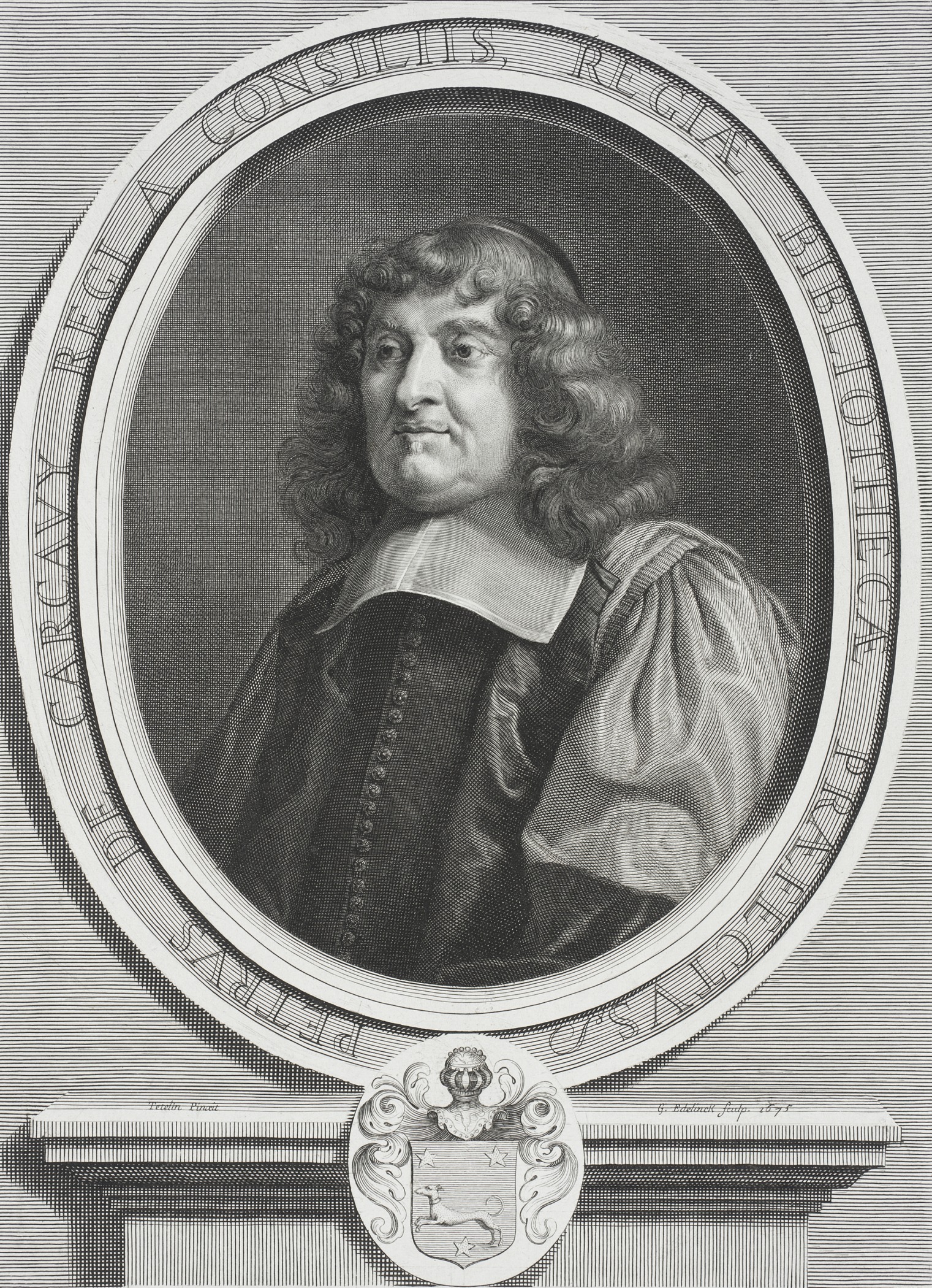 Custodian of the Royal Libary Pierre de Carcavy (1600 – 1684); Source: https://commons.wikimedia.org/wiki/File:Pierre_de_Carcavy_LACMA_AC1993.213.8.jpg